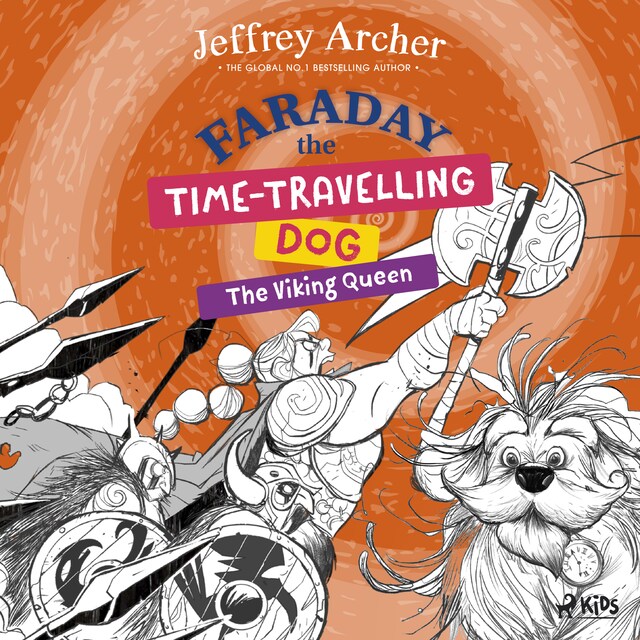 Faraday The Time-Travelling Dog: The Viking Queen Book cover for Faraday The Time-Travelling Dog: The Viking Queen