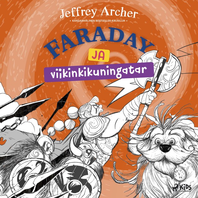 Buchcover für Faraday ja viikinkikuningatar