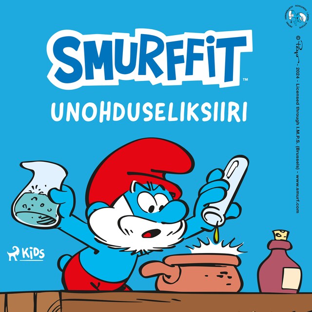 Boekomslag van Smurffit – Unohduseliksiiri