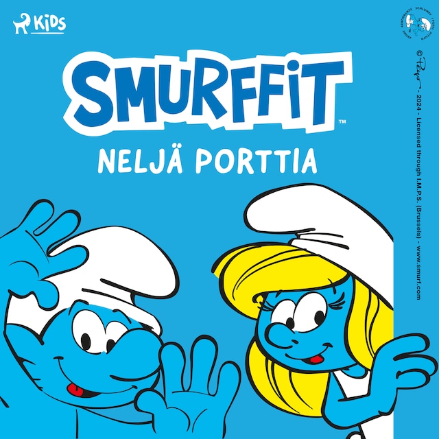 Couverture de livre pour Smurffit - Neljä porttia