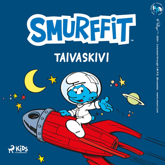 Kirjankansi teokselle Smurffit – Taivaskivi