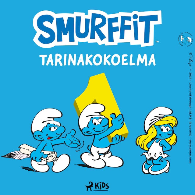 Kirjankansi teokselle Smurffit - Tarinakokoelma 1