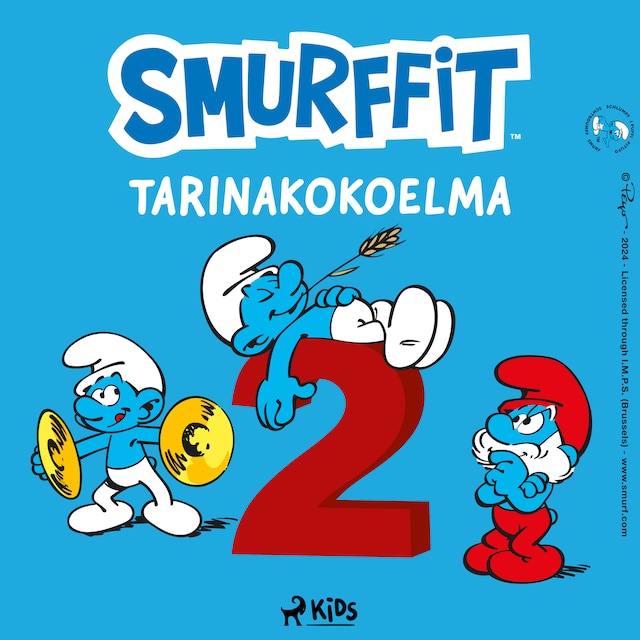 Kirjankansi teokselle Smurffit - Tarinakokoelma 2