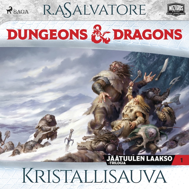 Boekomslag van Dungeons & Dragons – Jäätuulen laakso: Kristallisauva