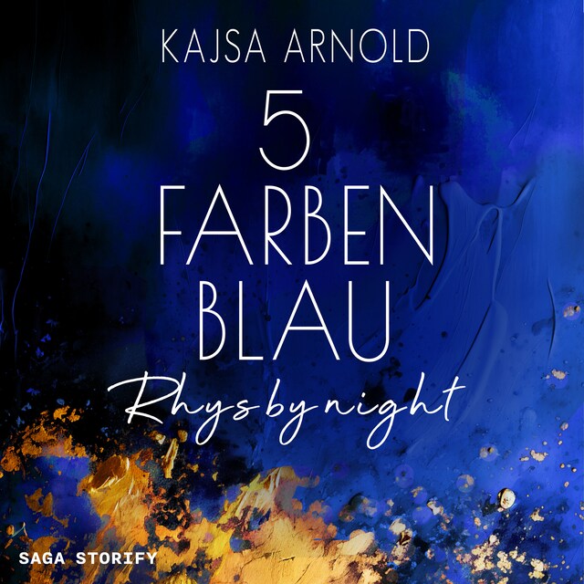 Book cover for 5 Farben Blau: Rhys by night