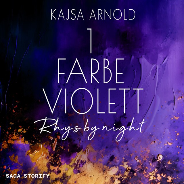 Kirjankansi teokselle 1 Farbe Violett: Rhys by night