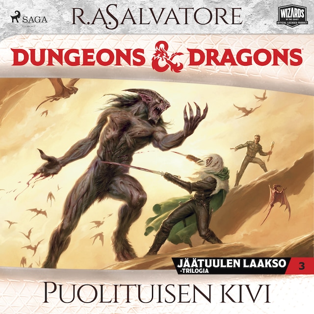 Couverture de livre pour Dungeons & Dragons – Jäätuulen laakso: Puolituisen kivi