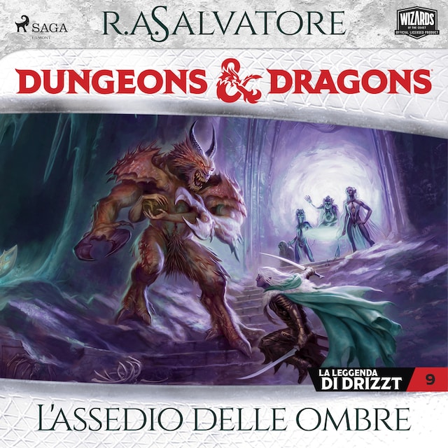 Okładka książki dla Dungeons & Dragons: L'assedio delle ombre