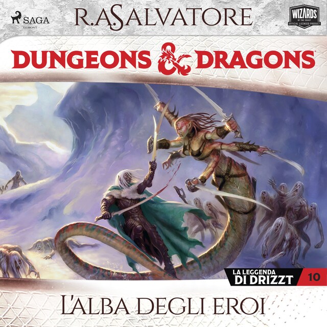 Book cover for Dungeons & Dragons: L'alba degli eroi