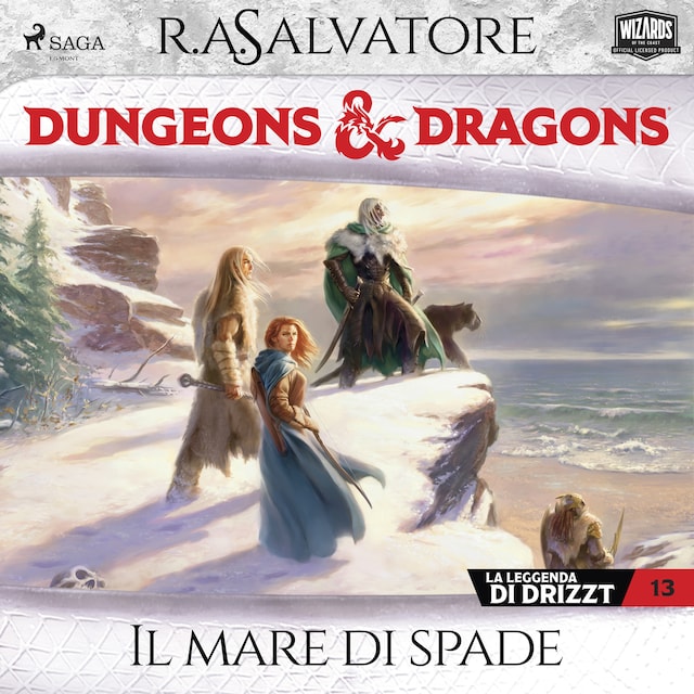 Okładka książki dla Dungeons & Dragons: Il mare di spade