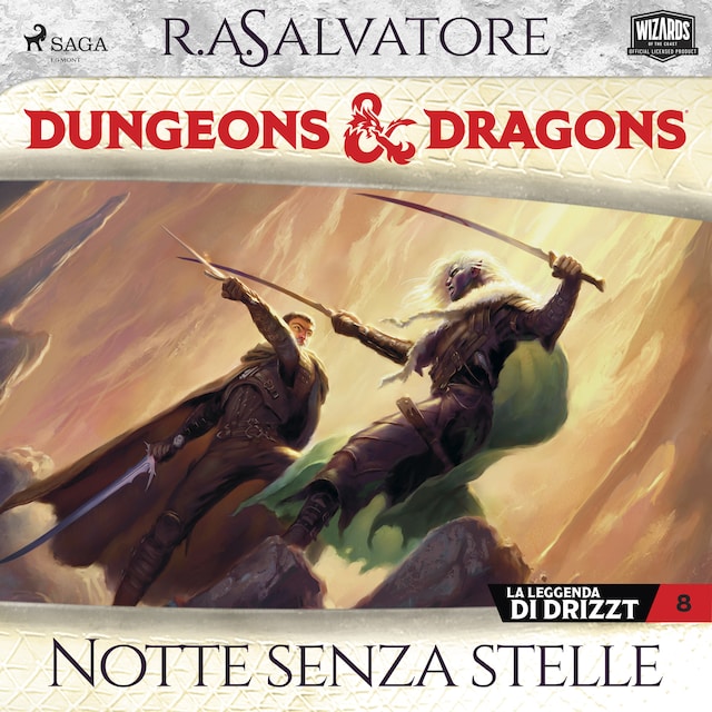 Boekomslag van Dungeons & Dragons: Notte senza stelle