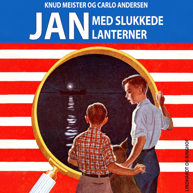 Buchcover für Med slukkede lanterner