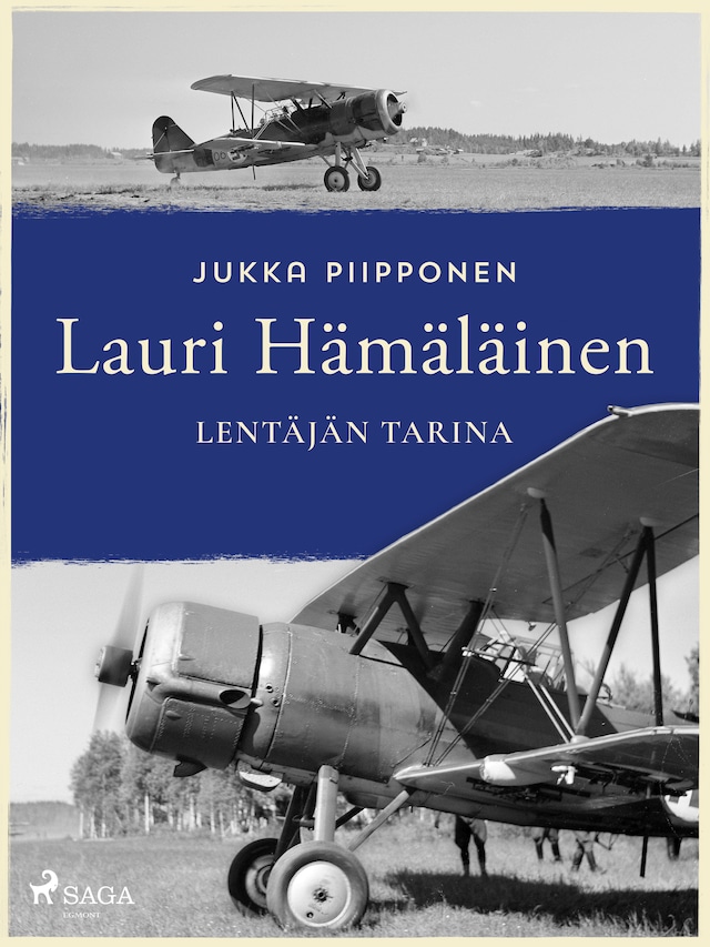 Portada de libro para Lauri Hämäläinen: lentäjän tarina