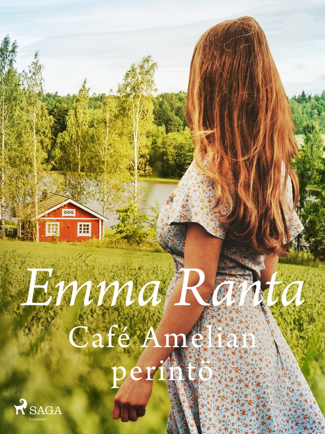 Buchcover für Café Amelian perintö