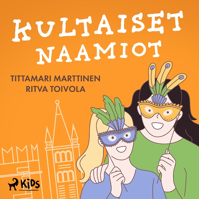 Book cover for Kultaiset naamiot