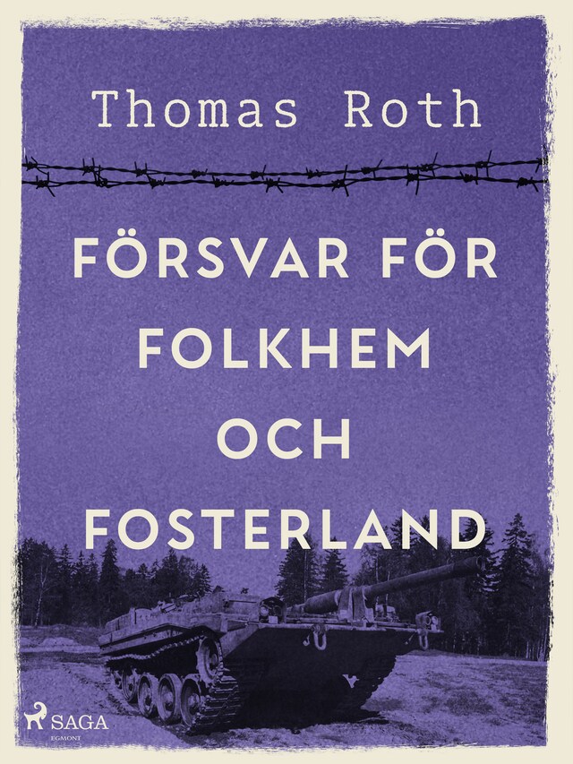 Boekomslag van Försvar för folkhem och fosterland