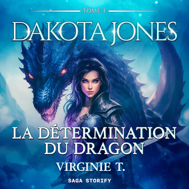 Book cover for Dakota Jones Tome 3 : La Détermination du dragon