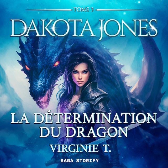 Portada de libro para Dakota Jones Tome 3 : La Détermination du dragon