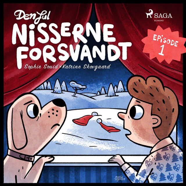 Bogomslag for Den jul nisserne forsvandt - 1. søndag i advent