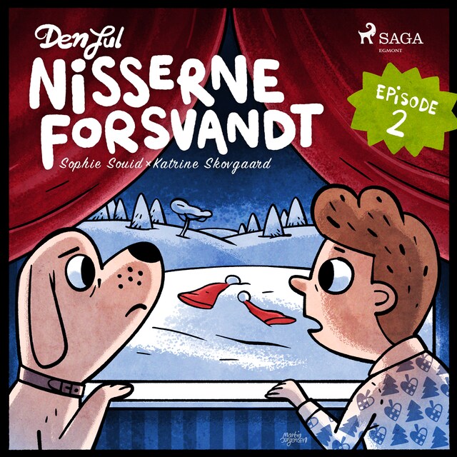 Bogomslag for Den jul nisserne forsvandt - 2. søndag i advent