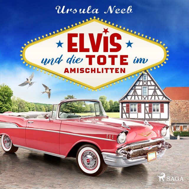 Couverture de livre pour Elvis und die Tote im Amischlitten