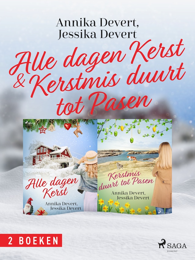 Okładka książki dla Alle dagen kerst & Kerstmis duurt tot Pasen