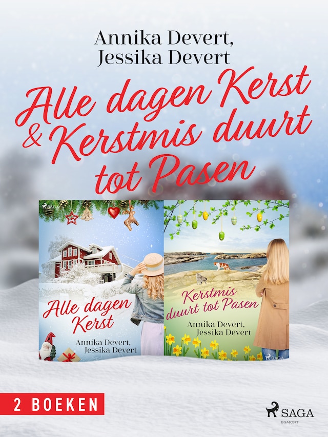 Buchcover für Alle dagen kerst & Kerstmis duurt tot Pasen