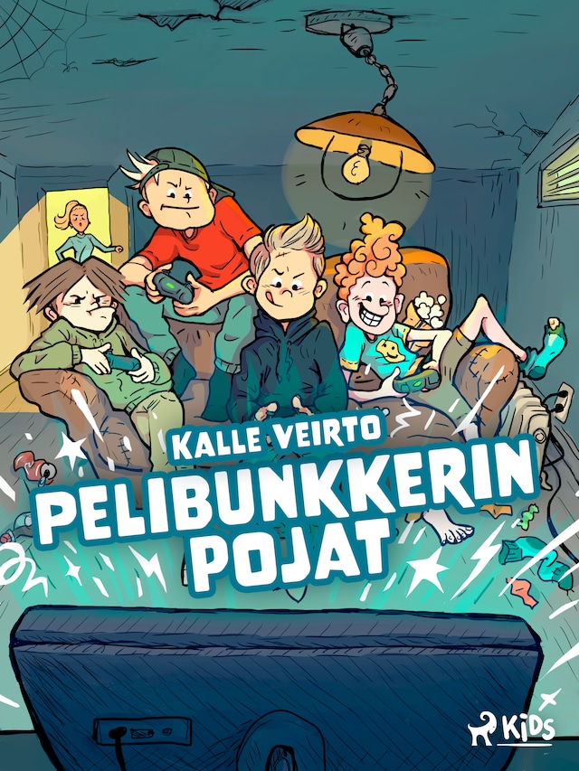 Book cover for Pelibunkkerin pojat