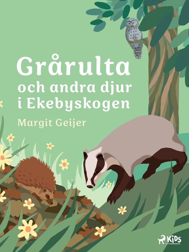 Buchcover für Grårulta och andra djur i Ekebyskogen