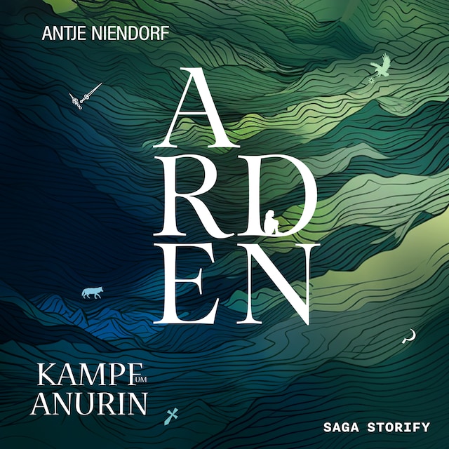 Kirjankansi teokselle Kampf um Anurin: Arden