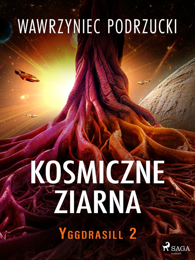 Buchcover für Kosmiczne ziarna. Yggdrasill 2