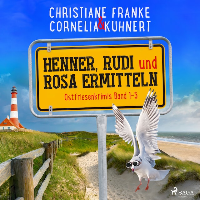 Okładka książki dla Henner, Rudi und Rosa ermitteln: Ostfriesenkrimis Band 1-5