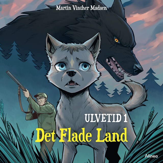 Bogomslag for Ulvetid 1, Det Flade Land