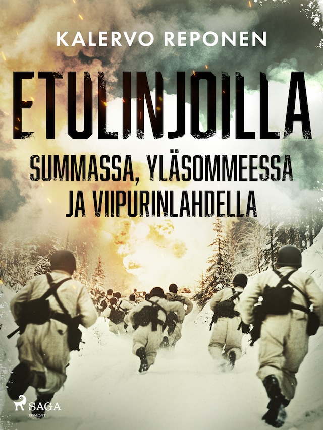 Boekomslag van Etulinjoilla Summassa, Yläsommeessa ja Viipurinlahdella