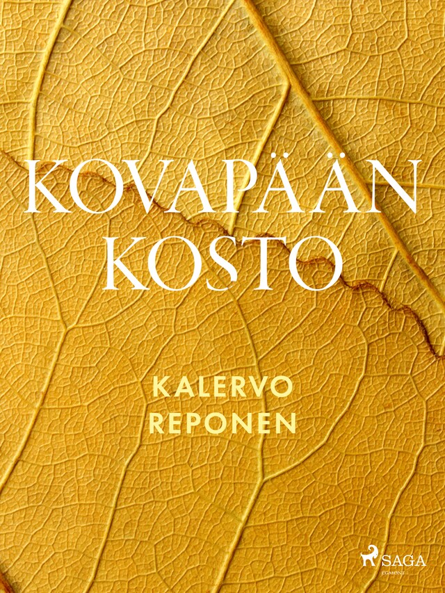 Boekomslag van Kovapään kosto