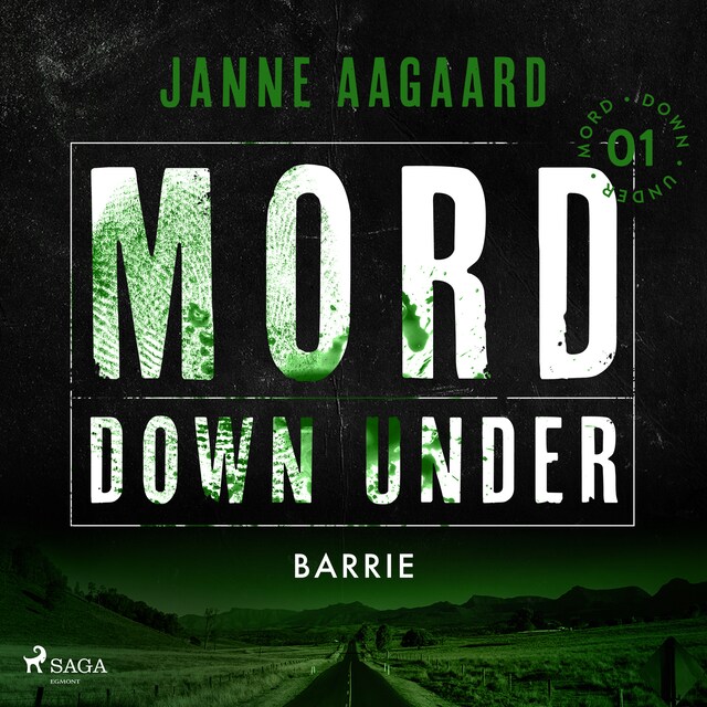 Book cover for Mord Down Under – Barrie del 1