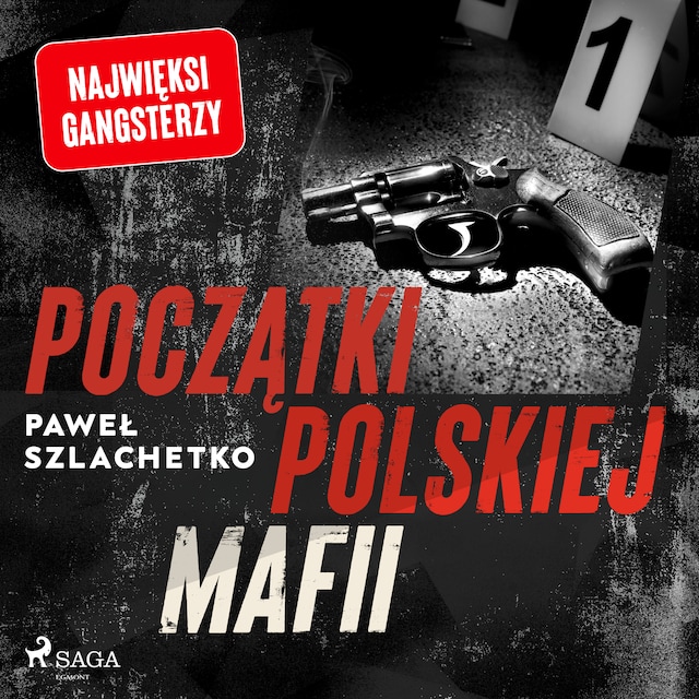 Kirjankansi teokselle Początki polskiej mafii