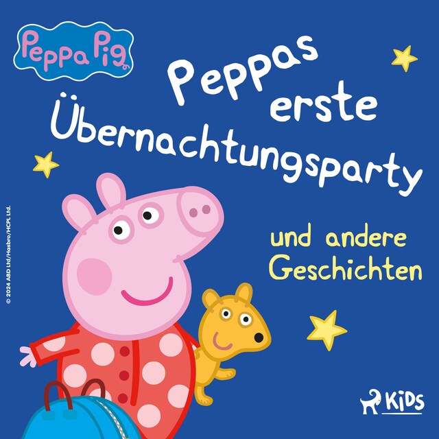 Book cover for Peppa Wutz - Peppas erste Übernachtungsparty und andere Geschichten