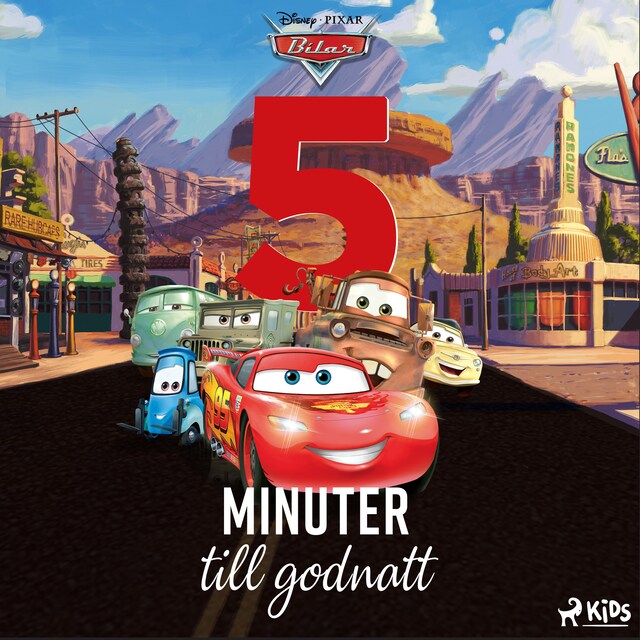 Copertina del libro per 5 minuter till godnatt - Bilar