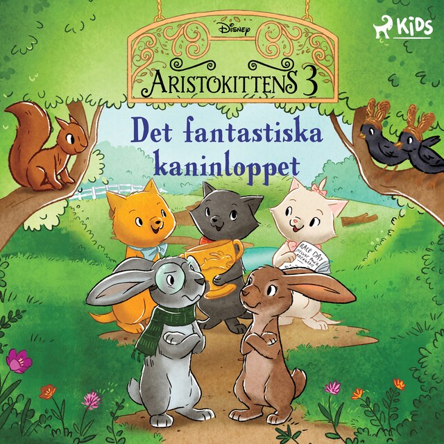 Buchcover für Aristokittens – Det fantastiska kaninloppet