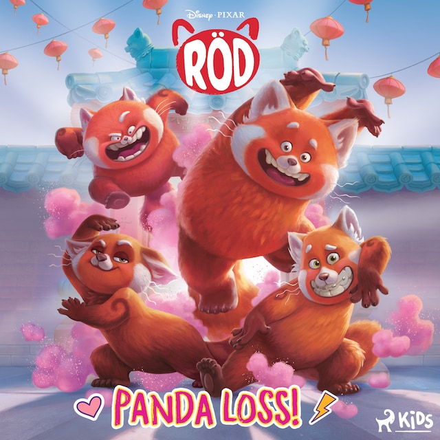 Book cover for Röd - Panda loss!