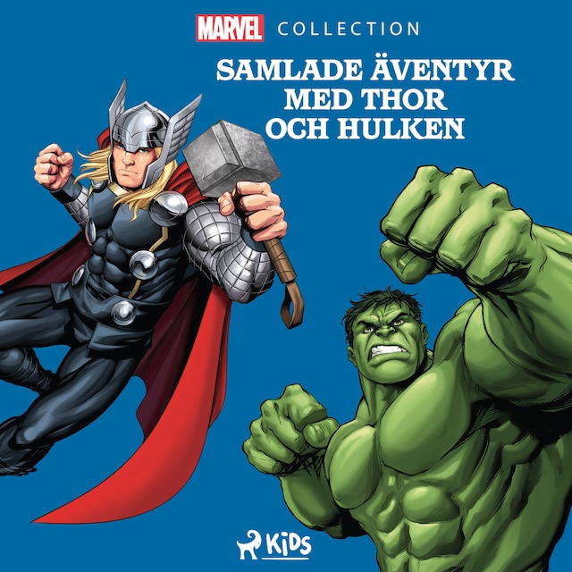 Book cover for Samlade äventyr med Thor och Hulken