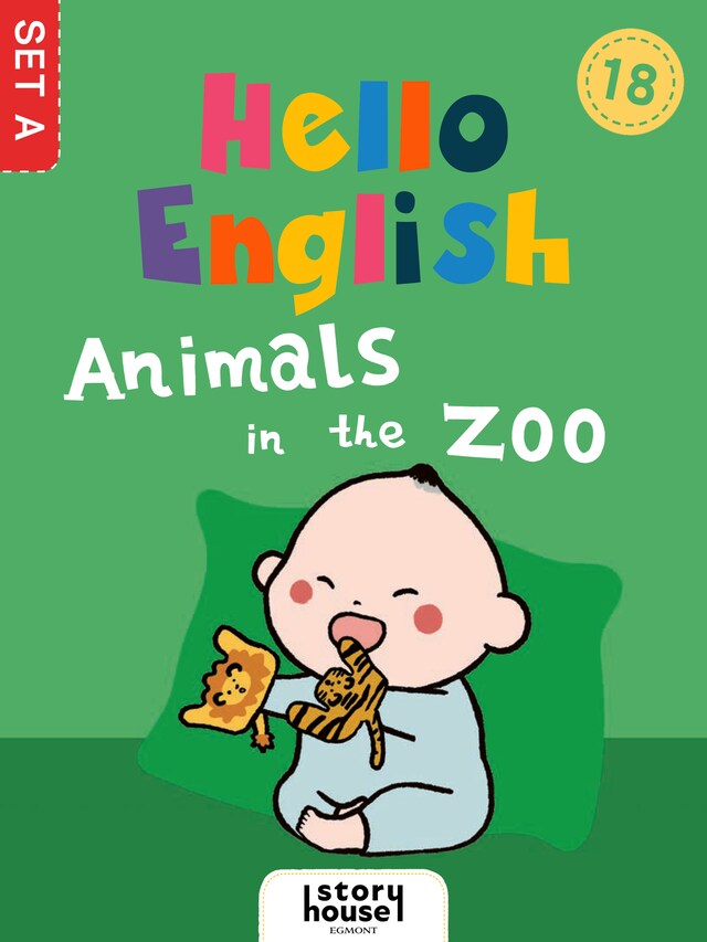 Portada de libro para Animals in the Zoo