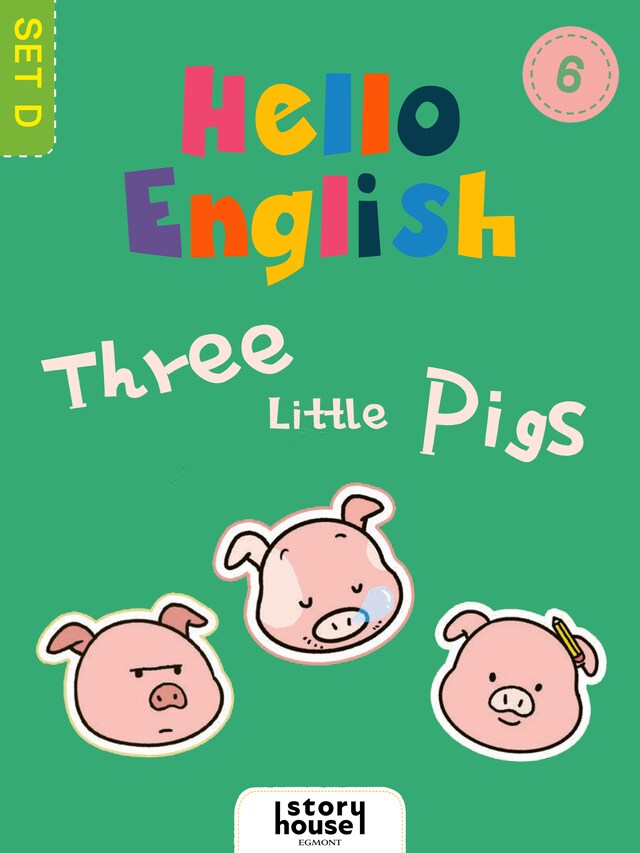 Couverture de livre pour Three Little Pigs