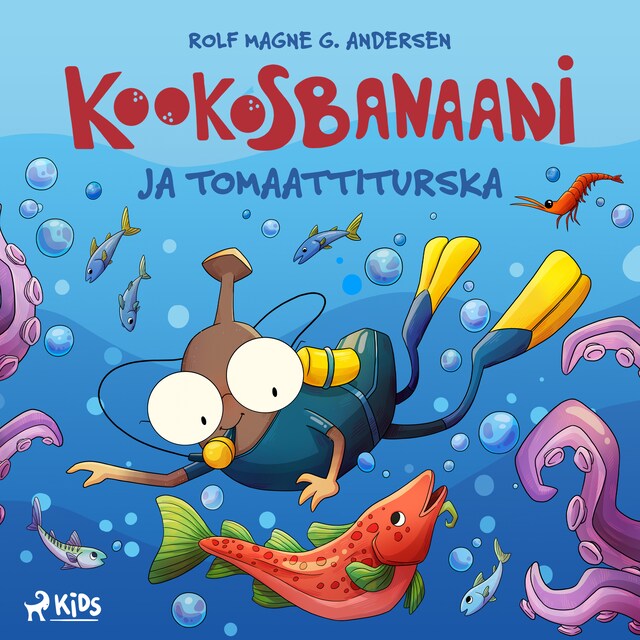 Kirjankansi teokselle Kookosbanaani ja tomaattiturska