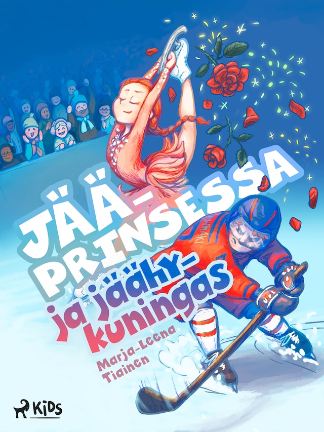 Book cover for Jääprinsessa ja jäähykuningas