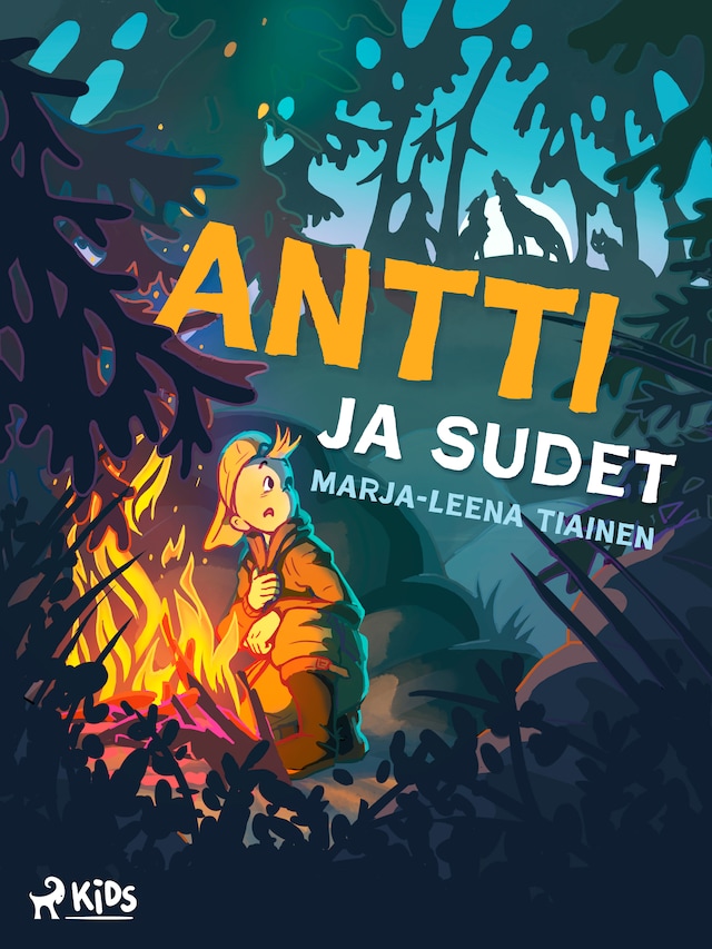 Book cover for Antti ja sudet