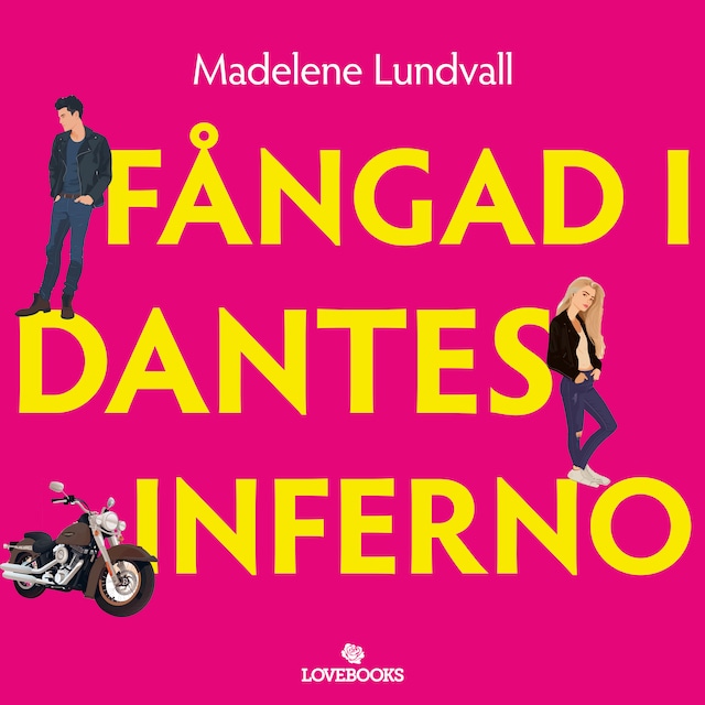 Book cover for Fångad i Dantes inferno