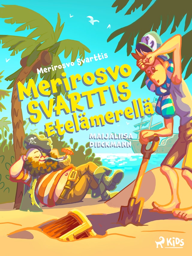 Book cover for Merirosvo Svarttis Etelämerellä