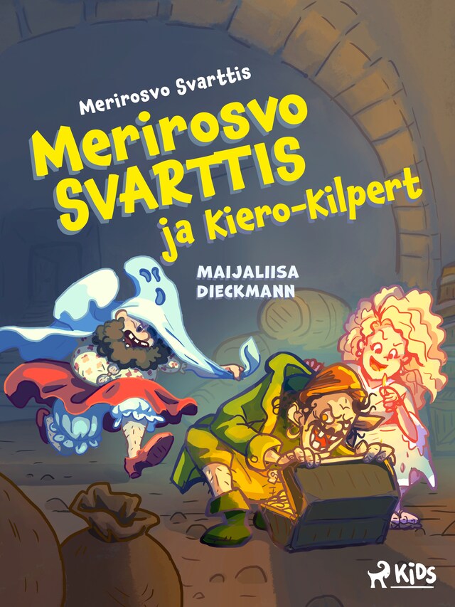 Buchcover für Merirosvo Svarttis ja Kiero-Kilpert